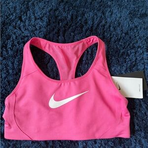 Nike Women's Bright Pink Swim Top